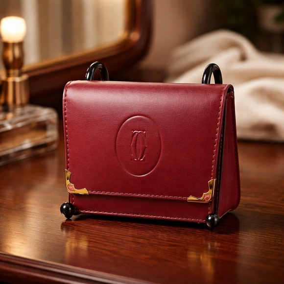 Cartier Accessories - Vintage Cartier Must de Cartier coin case